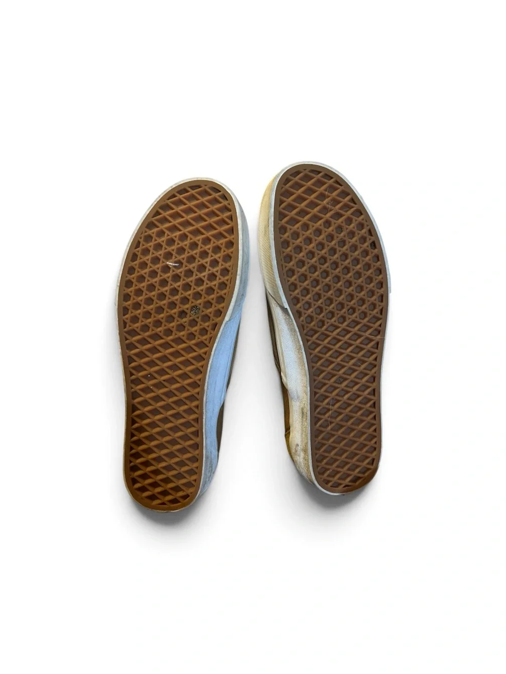 Vans Slip-On Suede Loafers in Camel Brown